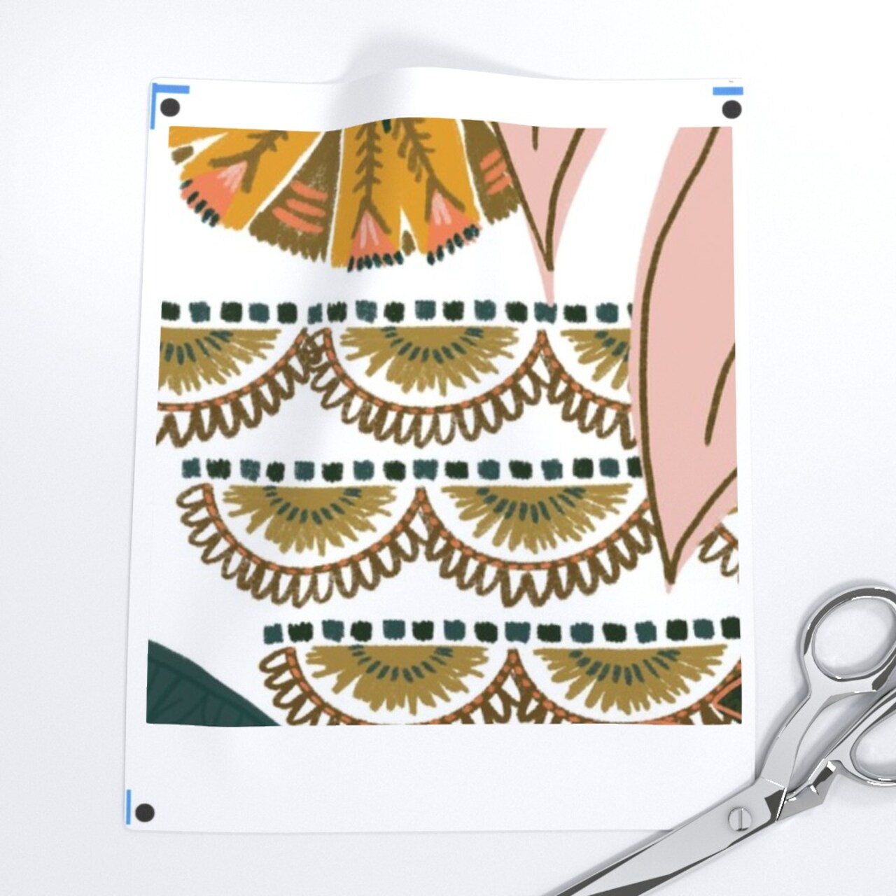 Boho Botanical Maximalist Monstera Palms Floral Jungle Custom Removable Wallpaper by Spoonflower Peel & Stick Wallpaper 2FT Wide 8498488